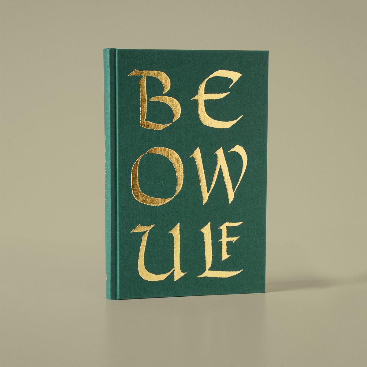 RasmusP's tweet image. My cover for the Swedish edition of Beowulf, published by Modernista #graphicdesign #bookcover #coverdesign