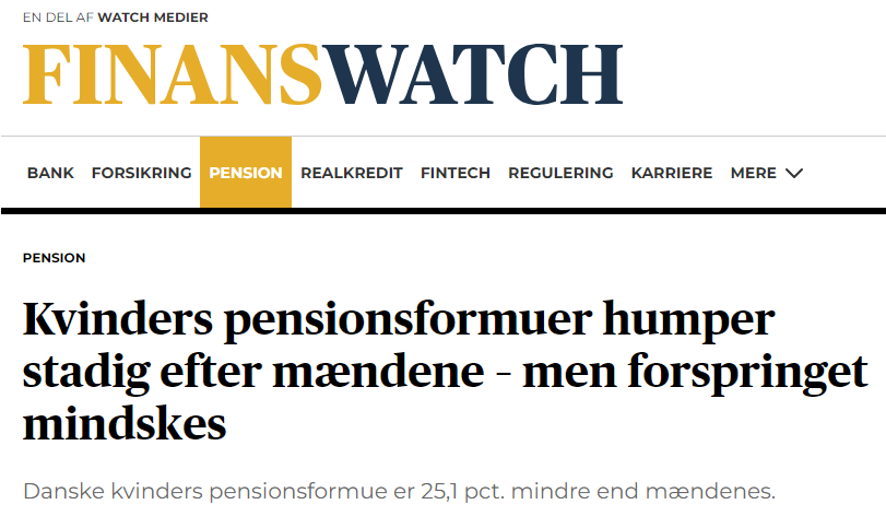 CharlotteDrach1's tweet photo. GlÌden ved børn er stor, men de økonomiske konsekvenser for kvinder, er ogsü betydelige. Løngabet smitter af pü pensionen og rammer kvinder i alderdommen. Det er ikke ligegyldigt, hvordan familierne vÌlger at fordele #barsel, deltid og de hjemlige pligter #dkpol https://t.co/OUEFYmNaO6