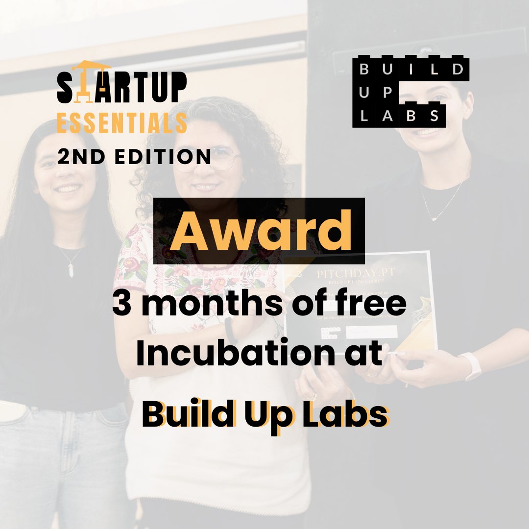 build_up_labs's tweet image. The deadline for our Startup Essentials program is later this week, on September 8!

This is a chance to win 3 Months of Free Incubation at Build Up Labs with mentorship, software perks, and acces to a vibrant founder community.

🔗 Apply now: comon.typeform.com/to/vyIT1a9E?ty…