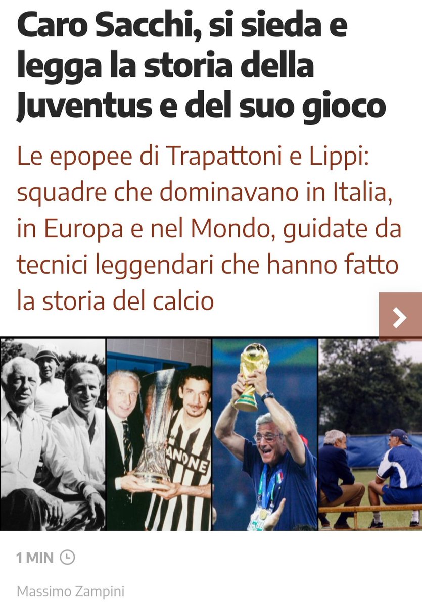 Caro Sacchi, due parole sulla storia, la potenza politica ed economica e il gioco della Juventus. Marcello, non farci caso...
⬇️
tuttosport.com/news/calcio/se…