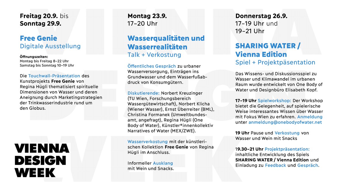 IWR_Water's tweet image. As part of the #ViennaDesignWeek 2024 (20-29.9.), the @tu_wien Bibliothek has put together a unique programme exploring the theme of #water, combining #art &amp;amp; #science to tackle the question of how we manage water as a resource. 1/2
