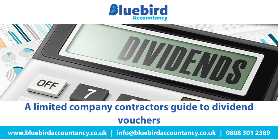 Bluebird_Acc's tweet photo. We’ve created a limited company contractors guide to dividend vouchers to provide a useful overview of what they are used for. Take a look at our latest article to find out more: https://t.co/d83wpGz3DG

#DividendVouchers #LimitedCompany #Contractors #Freelancers https://t.co/BEwR0nFSYz