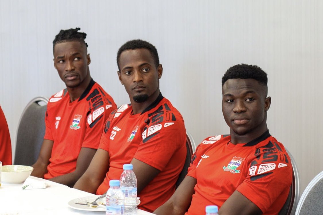 RealDeBanjulFC's tweet photo. Good things go to those who are patient 🤗🇬🇲!

We see you with a lot of pride, Lamin Saidy 🥰!

📸 @TheGambiaFF 

#rdb #saidy #scorpions #gambia #afconqualifiers https://t.co/wKEgmo6kWq