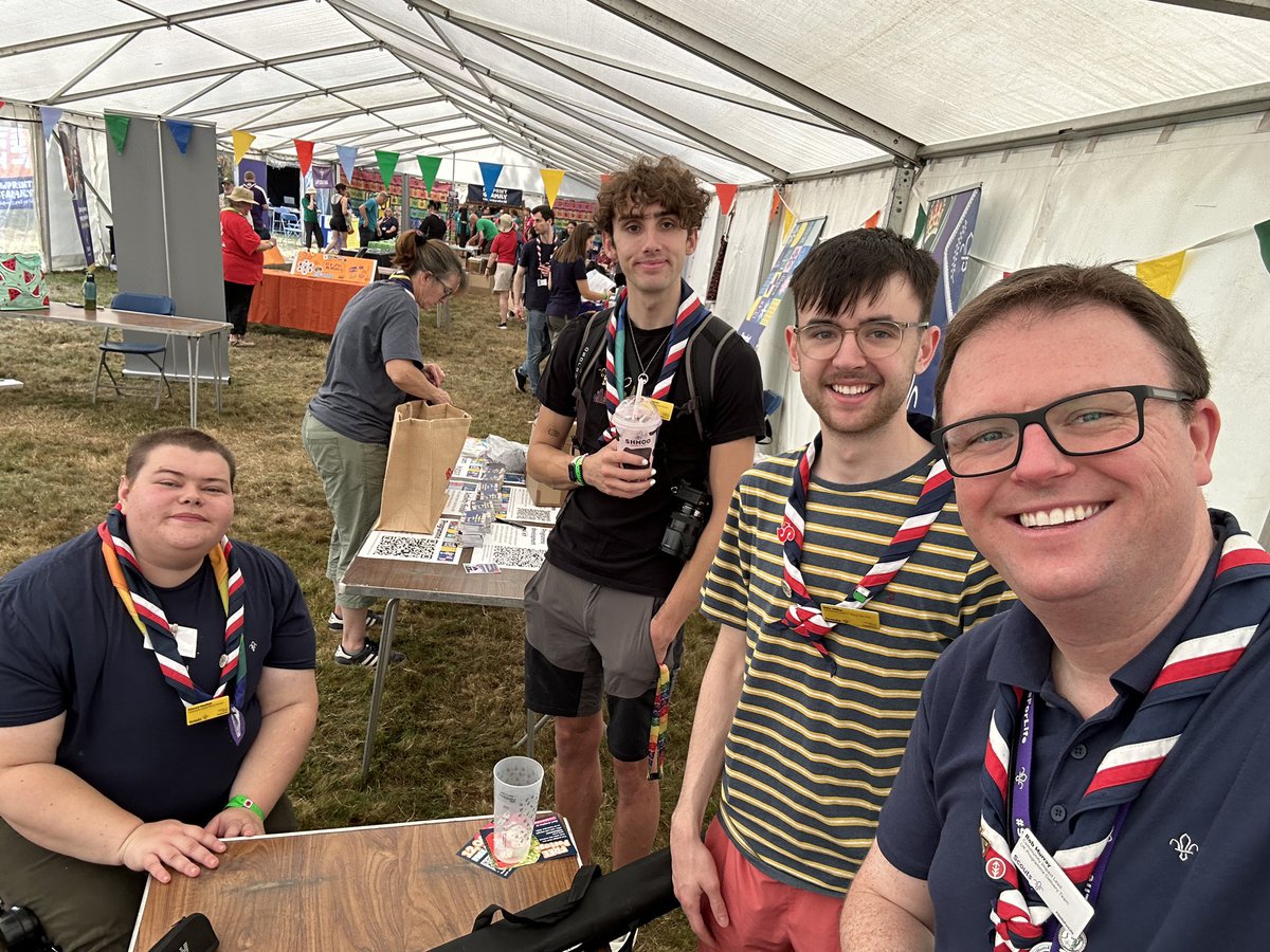 Rob Murray (@robmurray11) on Twitter photo “What did you get up to at the weekend?” A question asked in offices across the country.
For me… it was catching up friends from
across <a href="/scouts/">Scouts</a> and <a href="/worldscouting/">World Scouting</a> at <a href="/GilwellReunion/">Gilwell Reunion</a>.
🧵 “What did you get up to at the weekend?” A question asked in offices across the country.
For me… it was catching up friends from
across <a href="/scouts/">Scouts</a> and <a href="/worldscouting/">World Scouting</a> at <a href="/GilwellReunion/">Gilwell Reunion</a>.
🧵
