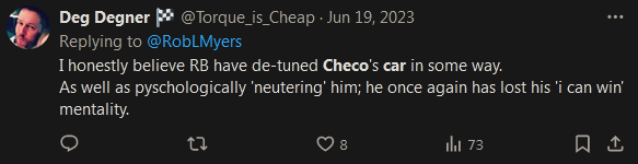 Torque_is_Cheap's tweet photo. Told ya ๐
Follow me for more facts before they become apparent.
#HotTakes #StoneColdTruth #F1 https://t.co/O8nqOgnamG