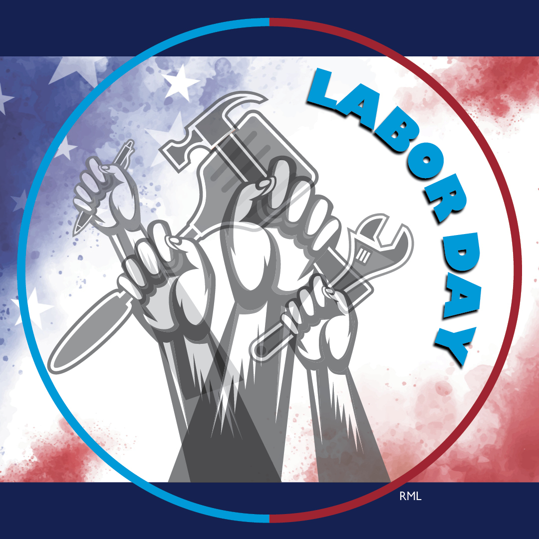 City offices and most City-owned facilities are closed today (Sept. 2) for Labor Day, an annual celebration of the social and economic achievements of American workers. In an emergency, call 9-1-1.