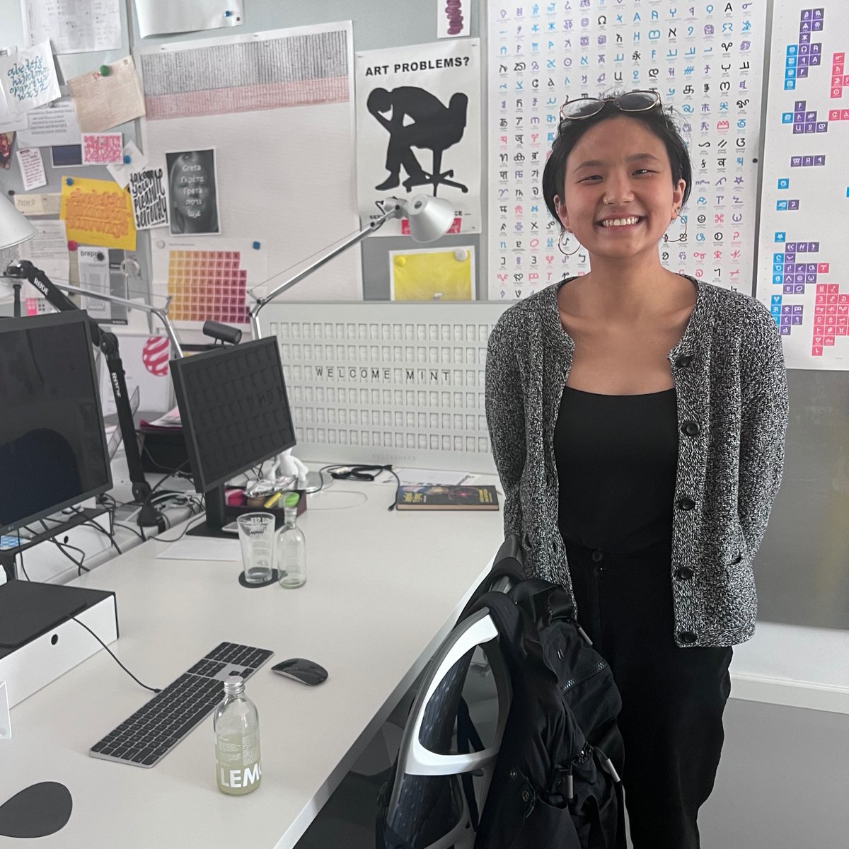 Typotheque (@typotheque) on Twitter photo Warmest welcome to Mint Tantisuwanna is joining us as a full-time type designer in our studio in The Hague. Mint is a Thai type designer who just graduated from <a href="/typemedia/">KABK Type & Media</a> at the KABK working with Thai and Latin. Warmest welcome to Mint Tantisuwanna is joining us as a full-time type designer in our studio in The Hague. Mint is a Thai type designer who just graduated from <a href="/typemedia/">KABK Type & Media</a> at the KABK working with Thai and Latin.