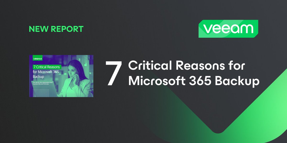 📑 Safeguard your organization's #Microsoft365 data with this e-book! Discover the 7 reasons why backup is essential and learn how to identify security gaps. {Partner Name] can help you achieve cyber resiliency &gt;&gt; stwb.co/ezrzuhh