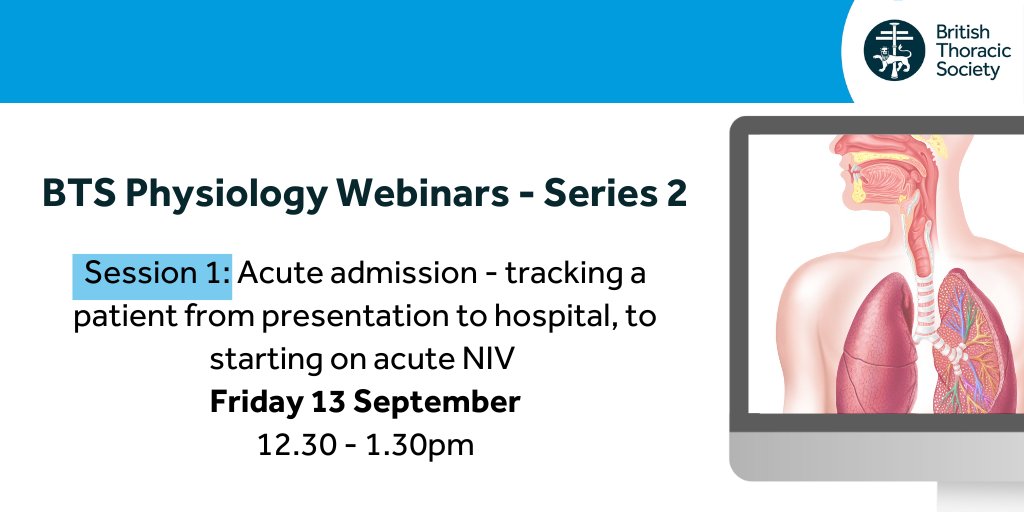 The first session of our free #physiology #webinar series 2, will provide an understanding of the importance of managing patients with acute respiratory failure in the right settings. Register here: tinyurl.com/zyj89v4

#Respiratory #PhysiologyFridays #RespEd