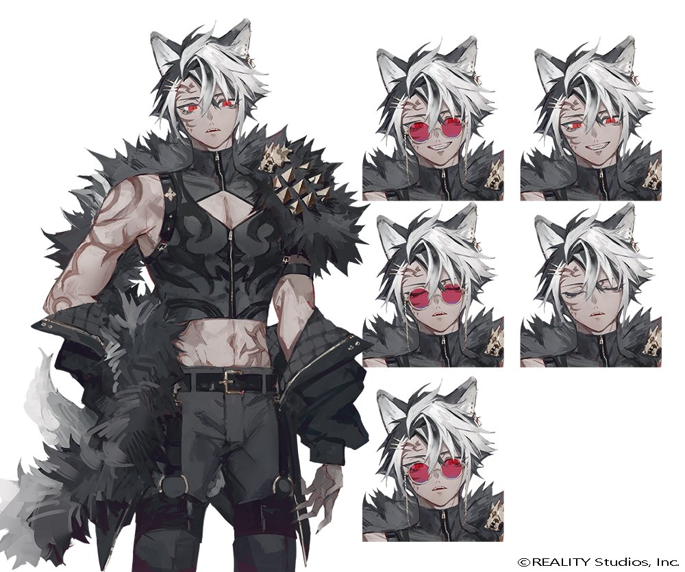 「【work】 FIRST STAGE PRODUCTION所属黒崎タイガさん()」|Dakenのイラスト