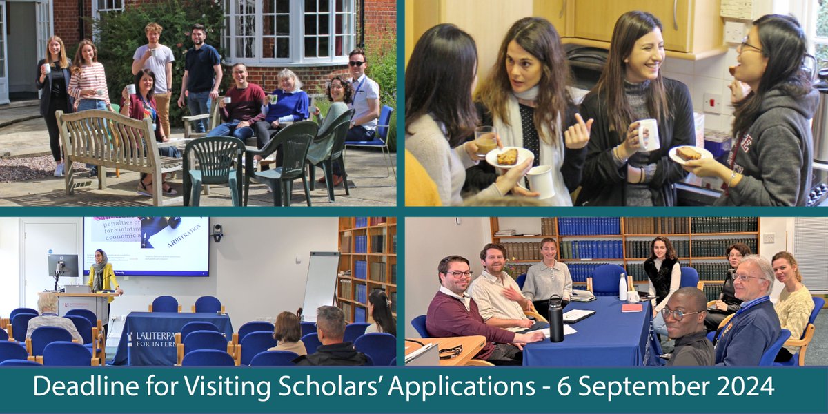 The deadline for applications for research visits to the Centre is the end of this week - Friday 6 September! Spaces available from January 2025. Further details and how to apply please visit buff.ly/46rAURi