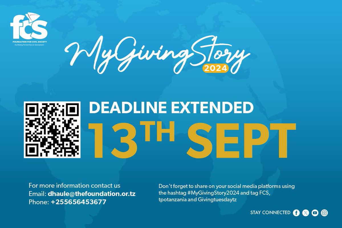 GivingTuesday TZ tweet media
