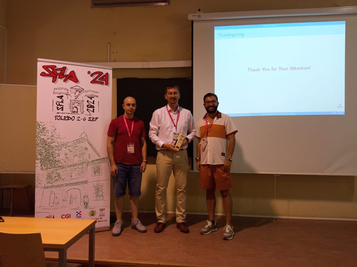 sfla2024oreto's tweet image. It was a pleasure to listen @mstepni11’s lecture. In it, he has introduced all #SFLA2024 participants to the fundamental concepts of #fuzzy_logic and #fuzzy_modelling. Thanks @mstepni11!!!