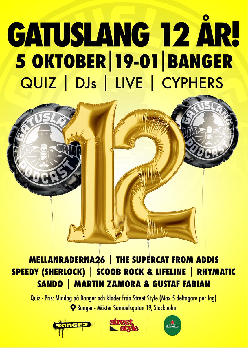 Firar 12 år den 5e oktober 🥳