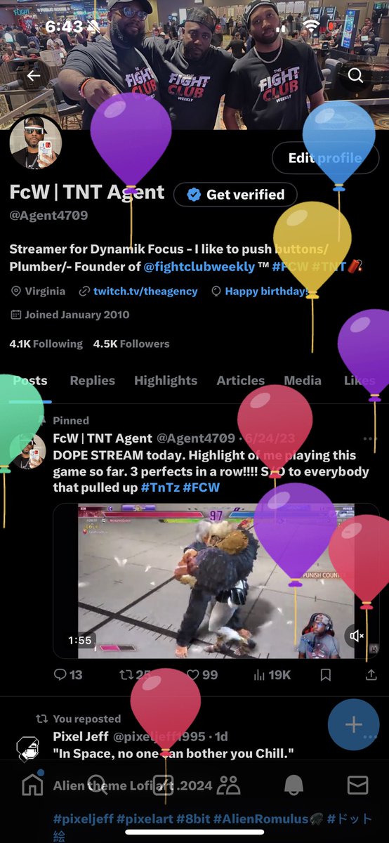 Agent tweet media