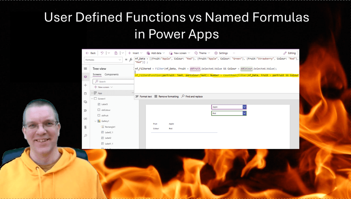 Microsoft recently released User Defined Functions in Preview. In this post I’m going to compare User Defined Functions with Named Formulas.

sharepains.com/2024/09/02/use…
