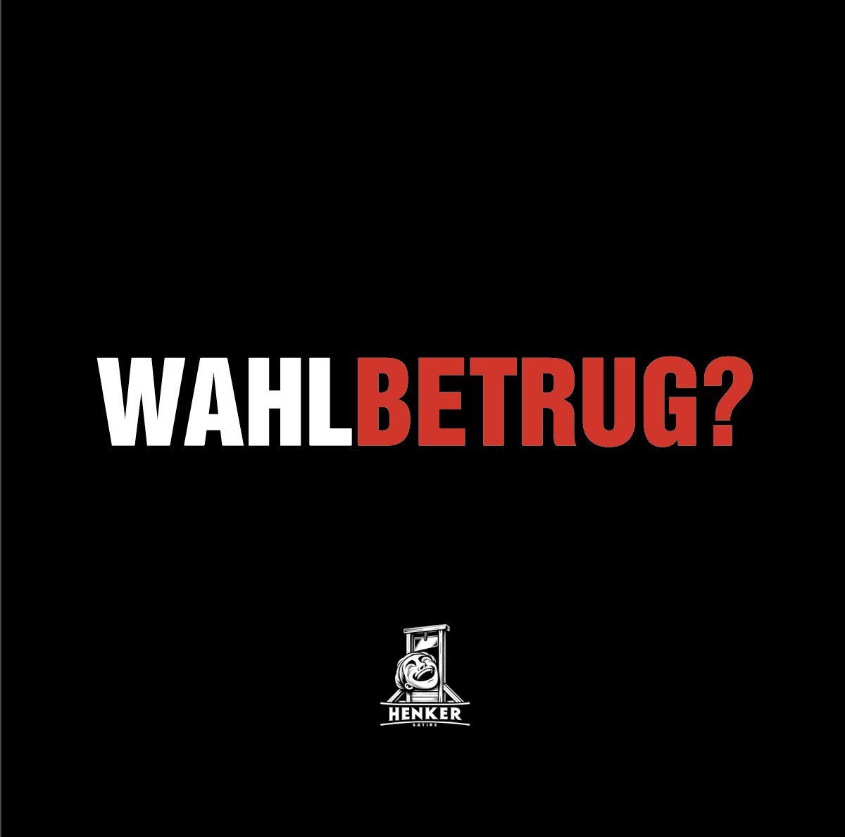 HenkerSatire's tweet image. Was ist Eure Meinung?

#softwarefehler #sperrminorität #wahl