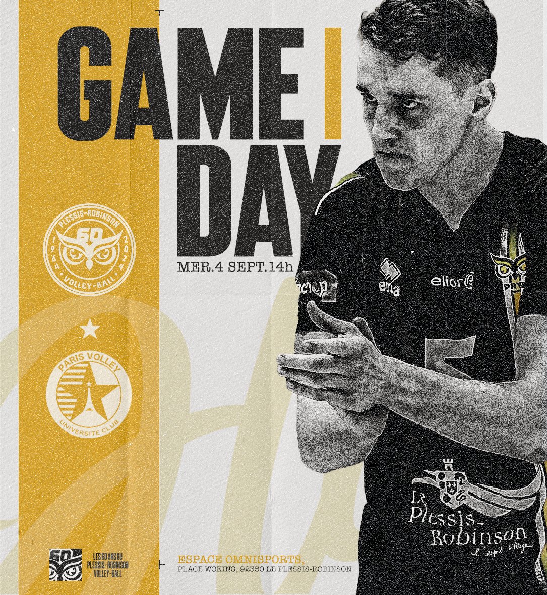 prvball92's tweet photo. Le premier match de préparation aura lieu le mercredi 4 septembre à l'Omnisports. Ce match amical sera la première répétition avant le derby qui ouvrira la saison 24/25 🔥

🤝 Match amical
📍 Omnisports
🕒 14h
🆚 @ParisVolley75 

L’accès aux tribunes sera libre 🏟 https://t.co/MzyILj7K96