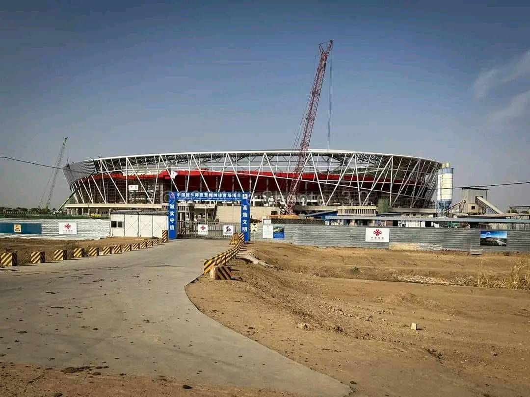 FrArabi's tweet photo. تقوم الصين ببناء ملعب مانديفا الذي يتسع لـ 33 ألف متفرج في نجامينا، تشاد. https://t.co/zI6Lj23PRu