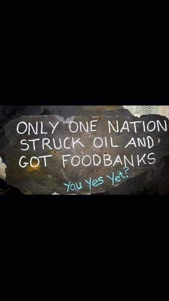 Starshaddow's tweet image. Oil, gas, green energy, water same thing happens, we get poorer!