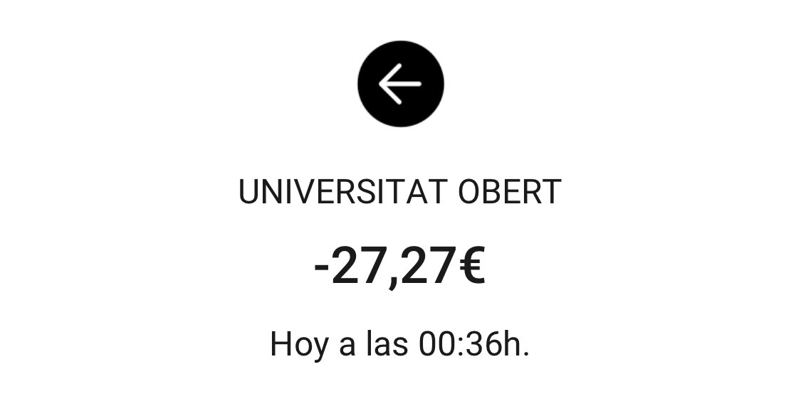verouoc's tweet photo. Yo os hablo del CAP del Grado. Me lo habéis COBRADO y no lo habéis gestionado. LLAMADME YA @UOCrespon https://t.co/htaPgK40WP