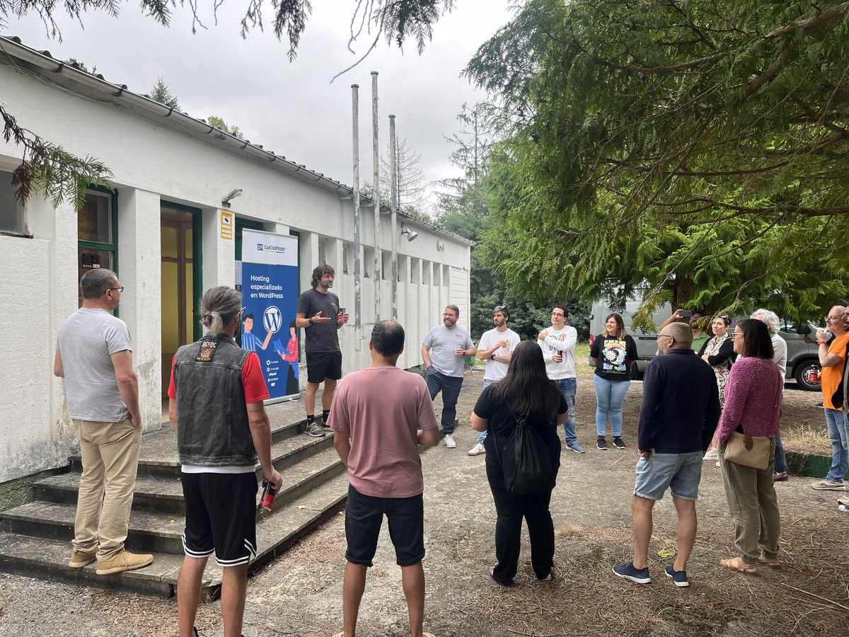 wordpresslugo's tweet photo. 🔴 Así foi o WordPress Day en Lugo.

Conversas, ideas, xogos e networking 🌳

Grazas a toda a comunidade por asistir e esperamos repetir!

Grazas aos patrocinadores @LucusHost e Club de Campo e Tiro de Bonxe (Outeiro de Rei, Lugo).

Máis fotos, aquí 👇

https://t.co/MsftyBNqRs https://t.co/UgHF0xUCkK