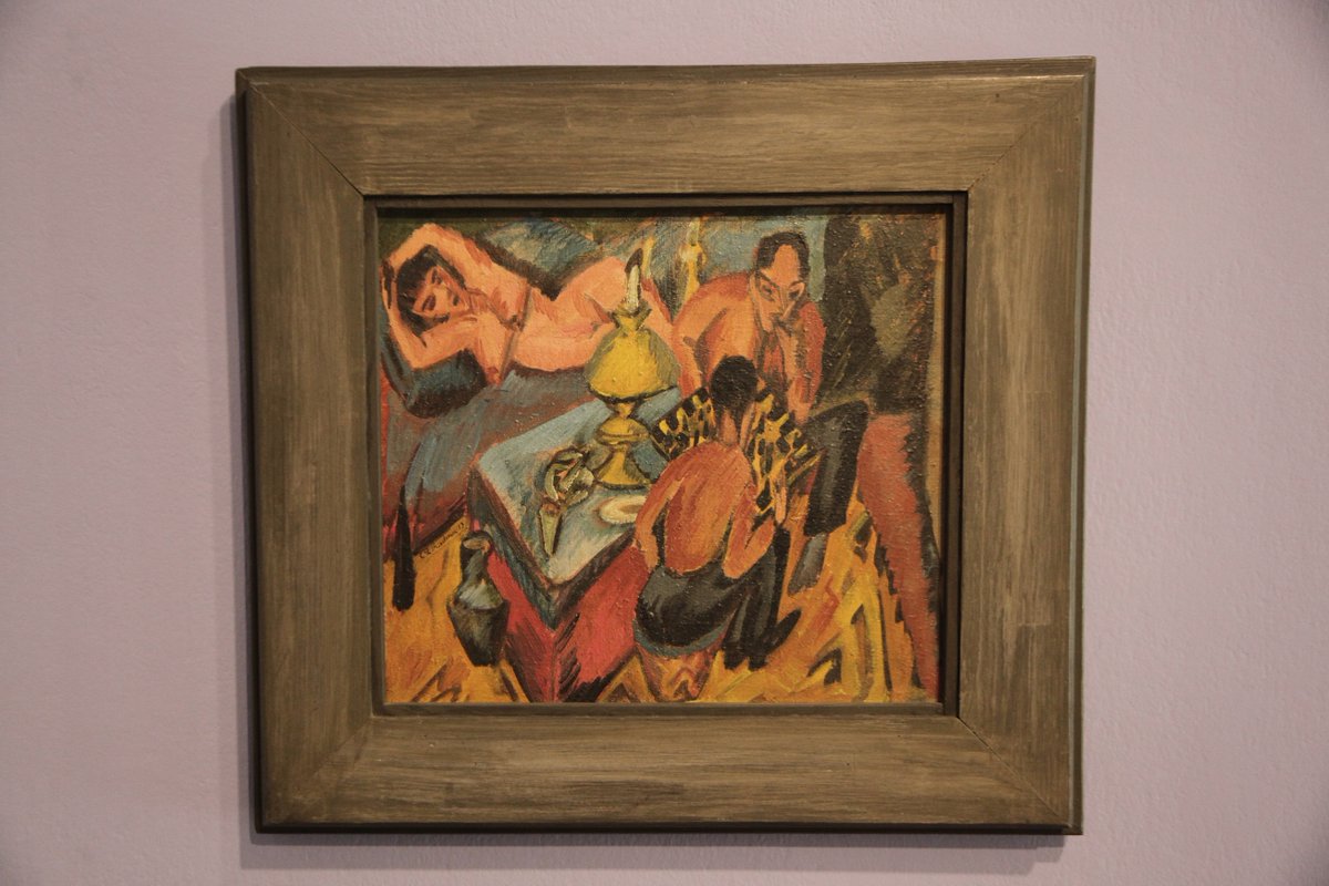 Kulturstiftung der Länder (@laenderkultur) on Twitter photo Ernst Ludwig Kirchners „Erich Heckel und Otto Mueller beim Schach“ (1913) ist jetzt in der Ausstellung „Biografien der Moderne. Sammelnde und ihre Werke“ im Brücke-Museum zu sehen. Der Ankauf wurde von der <a href="/LaenderKultur/">Kulturstiftung der Länder</a> unterstützt.
Mehr dazu ➡️ kulturstiftung.de/kirchner-gemae… Ernst Ludwig Kirchners „Erich Heckel und Otto Mueller beim Schach“ (1913) ist jetzt in der Ausstellung „Biografien der Moderne. Sammelnde und ihre Werke“ im Brücke-Museum zu sehen. Der Ankauf wurde von der <a href="/LaenderKultur/">Kulturstiftung der Länder</a> unterstützt.
Mehr dazu ➡️ kulturstiftung.de/kirchner-gemae…