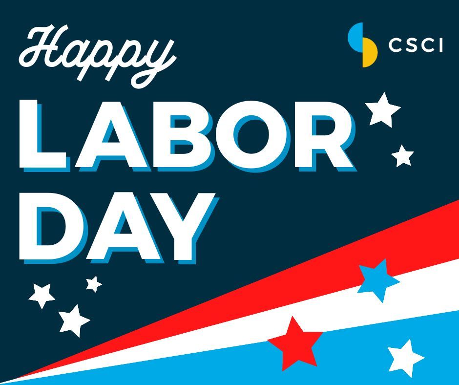 CSCIConsulting's tweet image. Thank you to the workers who keep our nation moving forward. Happy Labor Day!

#LaborDay #CSCI