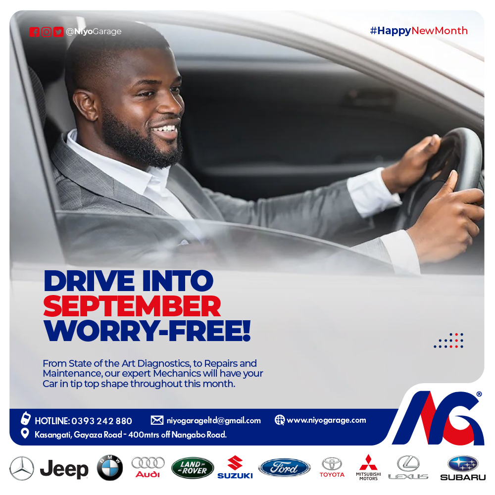 NiyoGarage's tweet image. As we step into a #newmonth,We pledge to provide you with even more #professional &amp;amp; #experienced service for all your motor vehicle care, diagnostics, &amp;amp; maintenance needs.👍 Wishing you a #HappyNewMonth #helloseptember

#MondayMotivaton #Adani #Maandamano #RebeccaMiano #ChinaTown