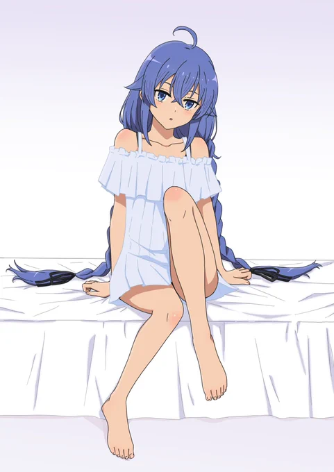 自分でも一応塗った。 