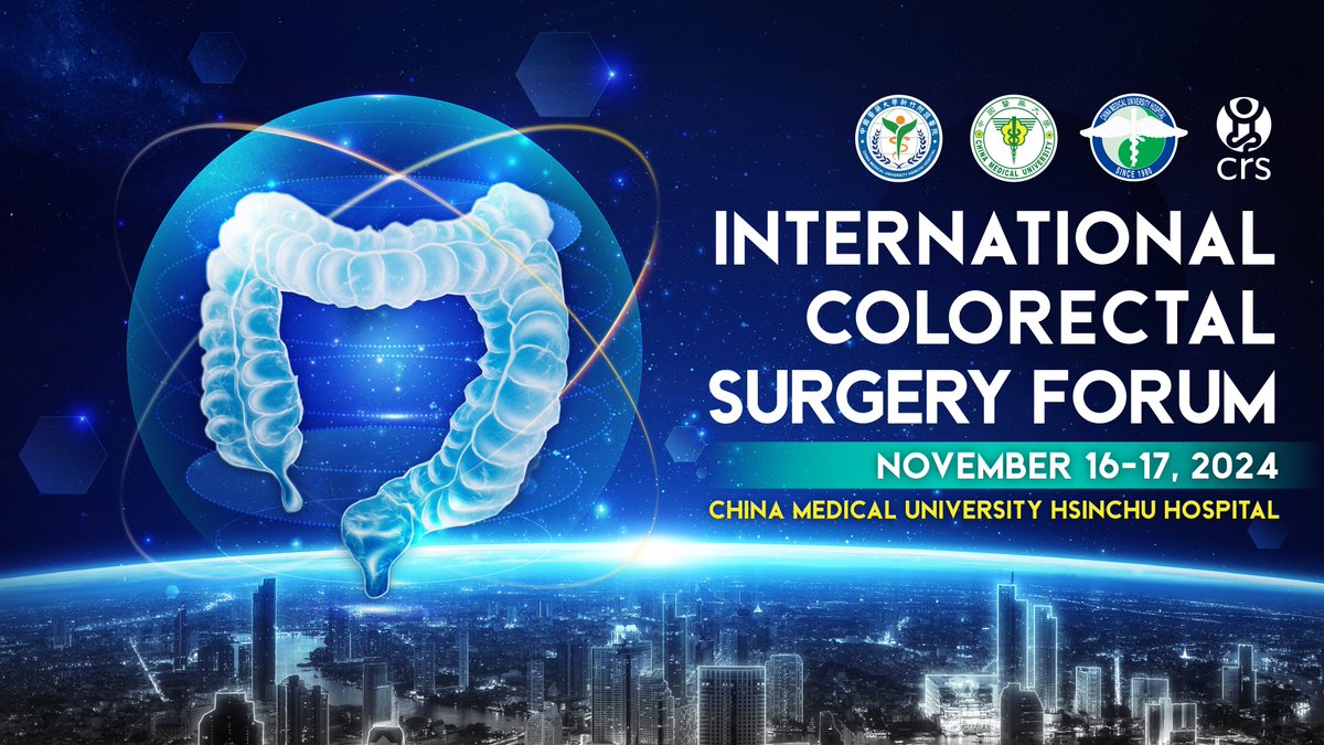 Abe_laparoscopy's tweet image. #some4surgery Looking forward to another outstanding International Colorectal Surgery Forum organized and hosted by Professor William Chen in #ChinaUniversity Hsinchu, Taiwan Join us!! write to Toby at twcrsf@gmail.com