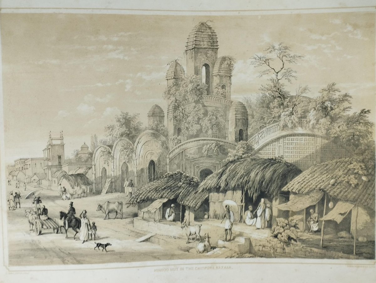 NationalLib_GoI's tweet image. Old lithographic sketch of Kolkata by Sir Charles D'Oyly made in around 1830.
This book is available in the Rare Books Division of @NationalLib_GoI.
Call No. 210 I 10
Book : Views in Calcutta.
#bookforall
#libraryforall