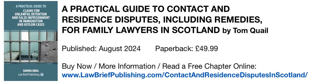 WrightJohnston's tweet image. 📖 NEW FAMILY LAW GUIDE📖

Our head of #familylaw, Tom Quail, has provided a crucial and accessible new guide for people needing to navigate the complexities of child welfare disputes. Read more: wjm.co.uk/news/new-guide…