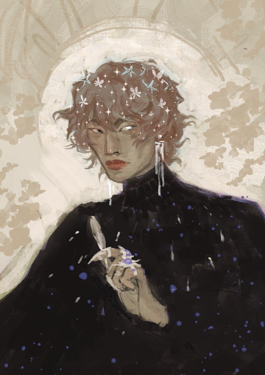 Какой-то неправильный ангел 

#skzfanart