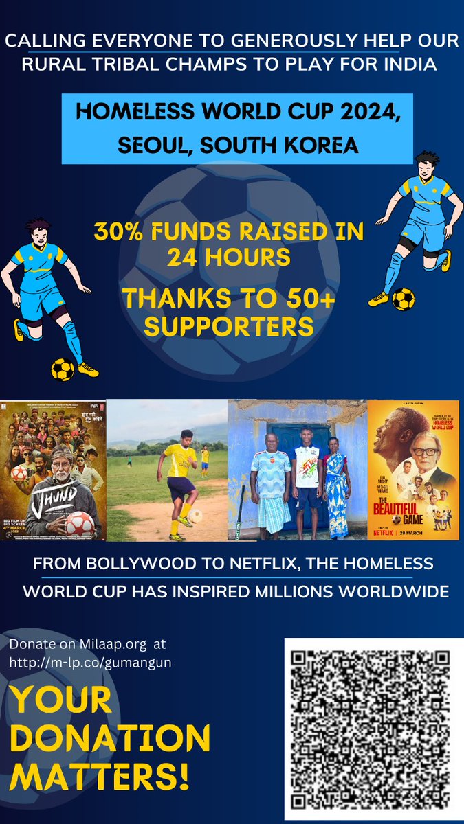 Your help today can transform the lives of Guman Gundua and Sanjay Purty—every contribution counts.milaap.org/fundraisers/su…