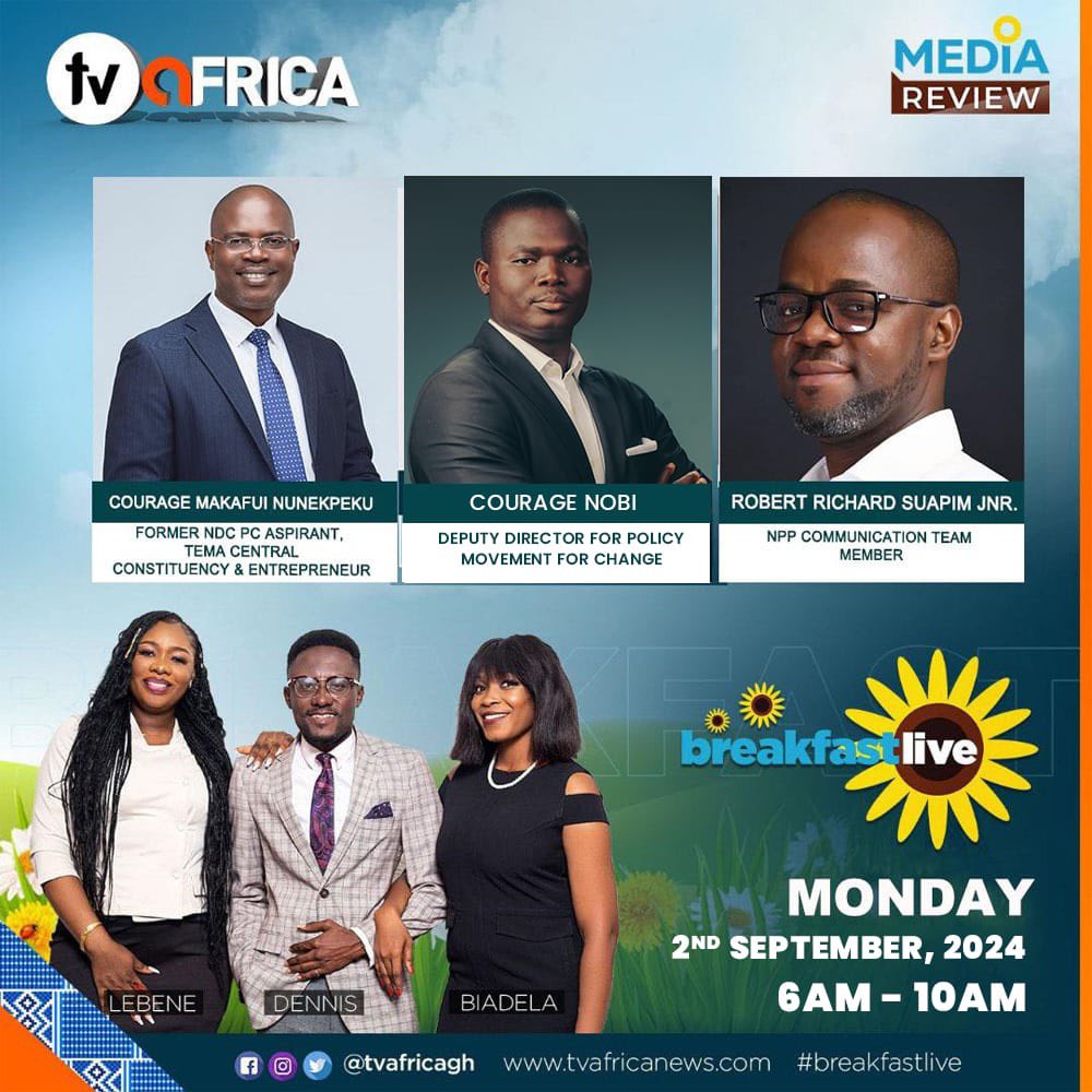 couragenobi's tweet photo. Destination  @tvafricagh in a bit. Do join me if you can. 
#everythingmustchange
#ghanawillriseagain
#voteforchange2024
#votealan2024 https://t.co/9aw4A2bRrx