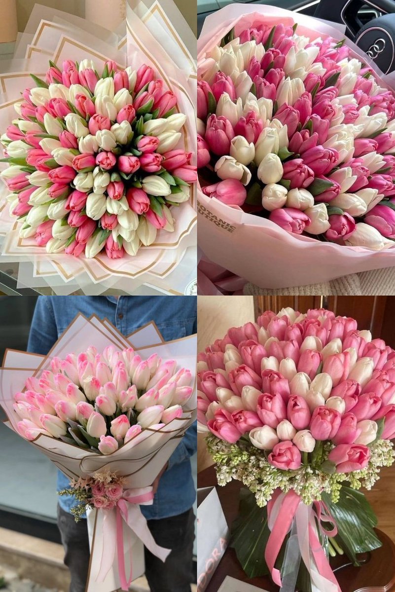 White and pink