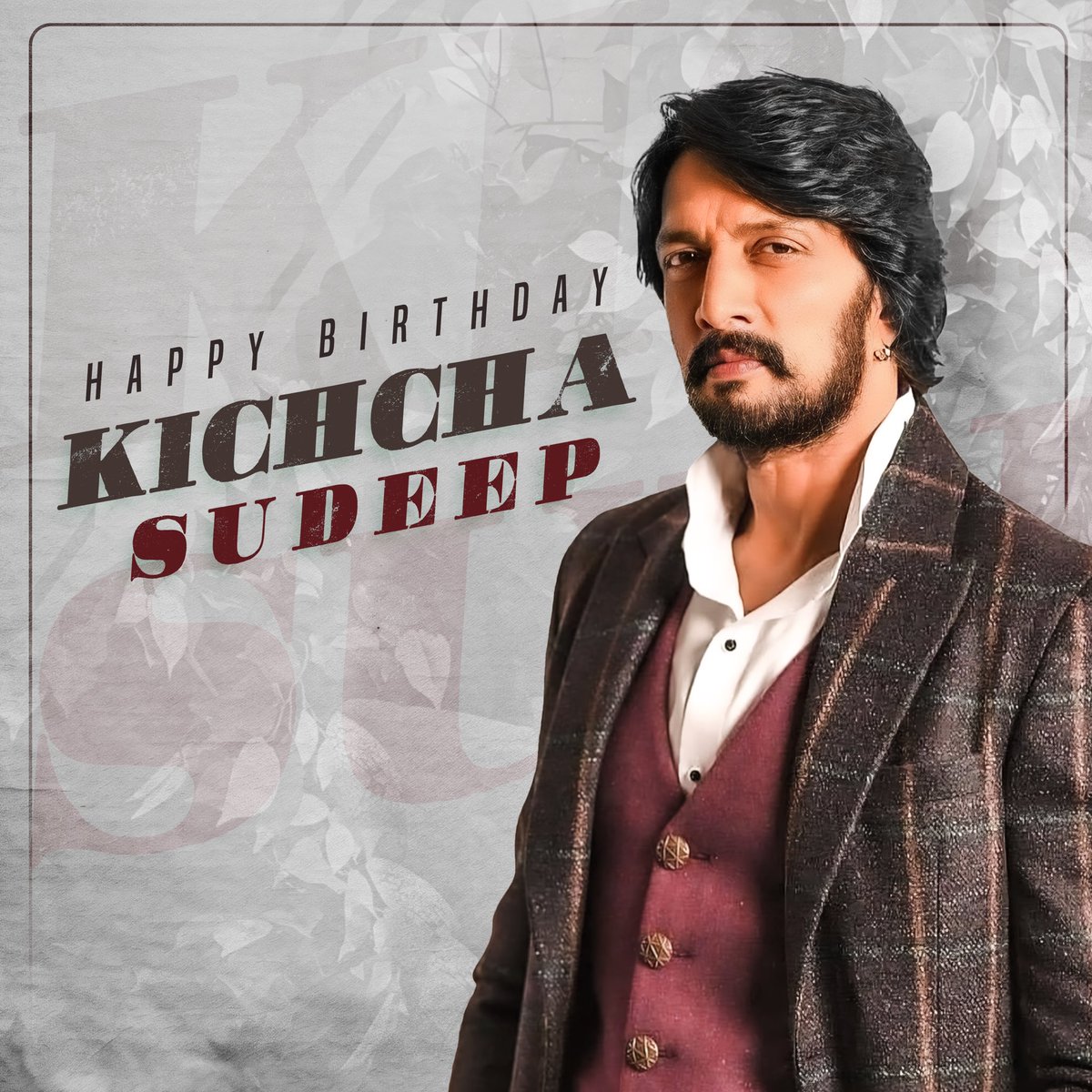 rakshitshetty's tweet photo. Your journey in cinema continues to inspire so many storytellers. May this year bring you new horizons to win and stories to tell. Happy birthday @KicchaSudeep sir, best wishes for #Max and #BRBMovie 🤗 https://t.co/bNClEbx10n