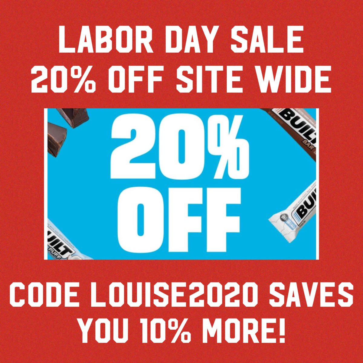 LouiseKelowna's tweet photo. SALE ➡️ https://t.co/nzRY3uTcBV #gymgirl #gymguy #snacks #whey #tastesgood #HealthyEating #gym #discountcode #highprotein #gymlife #wwprotein #love #workout #tasty #proteinbars #gymsnack #sale #healthy #LaborDaySale #marshmallows #builtbar #chunky #brownie #collagen @Built_Bar https://t.co/TaIlam8jQ5