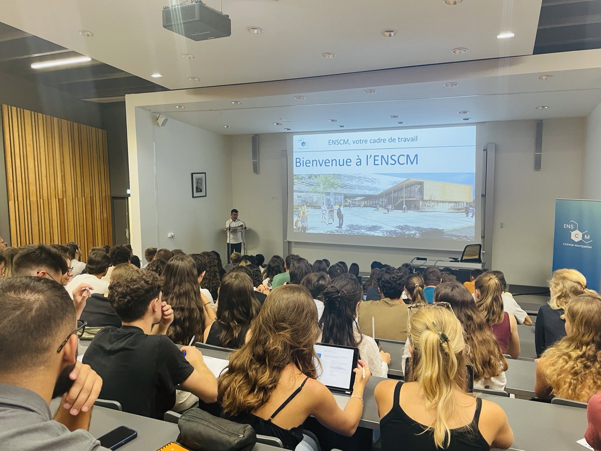 enscm chimie mtp (@enscmchimiemtp) on Twitter photo C'est parti pour une nouvelle année riche en enseignements, en apprentissages et en rencontres pour nos futurs ingénieurs chimistes ! Ensemble, nous allons façonner l'avenir de la chimie. 🌈🧑💻⚗️
<a href="/umontpellier/">Université de Montpellier</a>
#RentréeUniversitaire #chimie #montpellier #occitanie C'est parti pour une nouvelle année riche en enseignements, en apprentissages et en rencontres pour nos futurs ingénieurs chimistes ! Ensemble, nous allons façonner l'avenir de la chimie. 🌈🧑💻⚗️
<a href="/umontpellier/">Université de Montpellier</a>
#RentréeUniversitaire #chimie #montpellier #occitanie