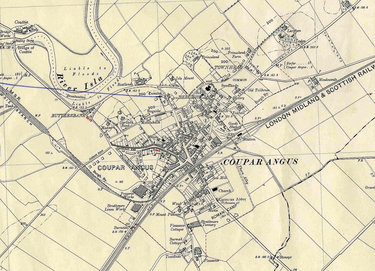 CPKArchives's tweet photo. Morning! Time for #MapMonday. How about a 1901 #OrdnanceSurvey map of Coupar Angus? 🗺️ 

#ExploreYourArchive https://t.co/kZOUlAaSw4