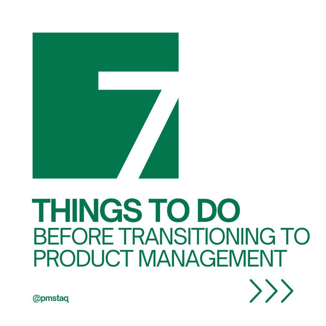 pmstaq's tweet photo. Are you planning on transitioning to product management? Or already in the process? Wait!! 

Here are 7 things you need to know before you proceed.

#productmanagement #pmstaq https://t.co/hmkpLQBqEx