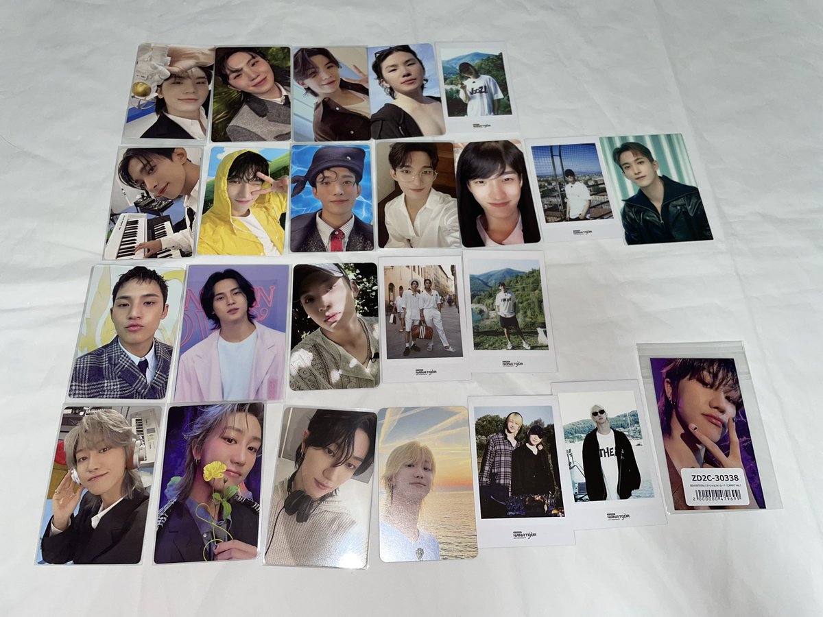 __tagkn's tweet photo. SEVENTEEN交換

【譲】画像のもの
【求】ホシ （なんでも）または買取

郵送にて交換希望
買取金額要相談

お気軽にご連絡お待ちしております🫧

#SEVENTEEN交換 　#セブチ交換 https://t.co/e7s9aINTlr