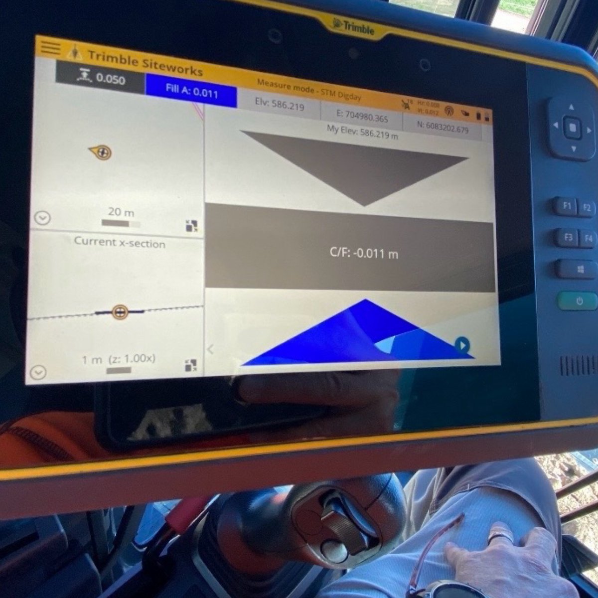 SITECHNSW's tweet image. Last Thursday, SITECH Solutions&apos; expert trainer Christo hosted a successful Dig Day for STM in Canberra- an impressive live demo, highlighting the seamless operation of the Trimble #Siteworks #MachineGuidance Module on STM’s #Kobelco #excavator.

sitechsolutions.com.au/contact-us-2-2/