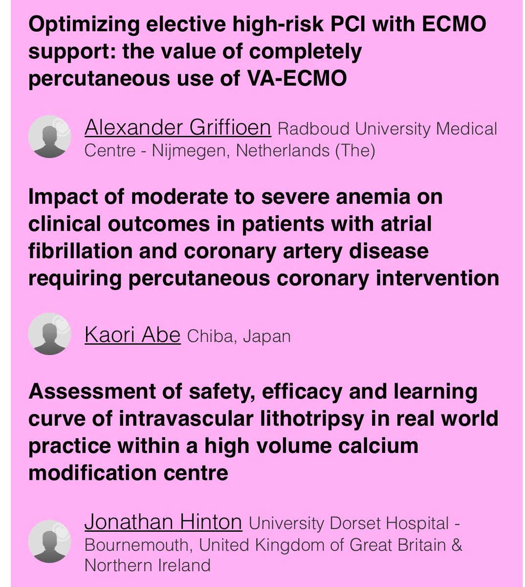aayshacader's tweet image. #ESCCongress #ESCabstract

Join us today at 09:00 
📍Station 7 - Research Gateway
🇬🇧 All things PCI - a potpourri if coronary intervention-related topics
@valeriaparadies @JonathanWHinton @KardiologieHH @EAPCIPresident @ANazmiCalik @ShrillaB @sabeedak1 @SimoneBiscaglia @escardio