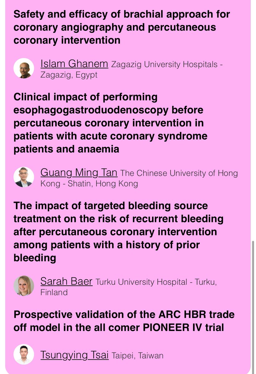 aayshacader's tweet image. #ESCCongress #ESCabstract

Join us today at 09:00 
📍Station 7 - Research Gateway
🇬🇧 All things PCI - a potpourri if coronary intervention-related topics
@valeriaparadies @JonathanWHinton @KardiologieHH @EAPCIPresident @ANazmiCalik @ShrillaB @sabeedak1 @SimoneBiscaglia @escardio