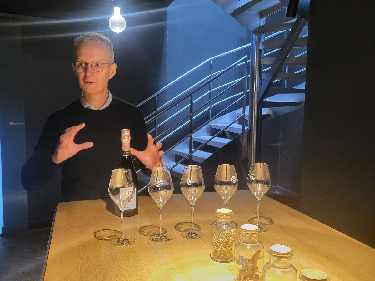 This is just one of the exclusive champagne tastings hosted for guests aboard hotel barge Coquelicot. Ask us for itinerary details - it's an exquisite private cruise through the most sparkling part of France!