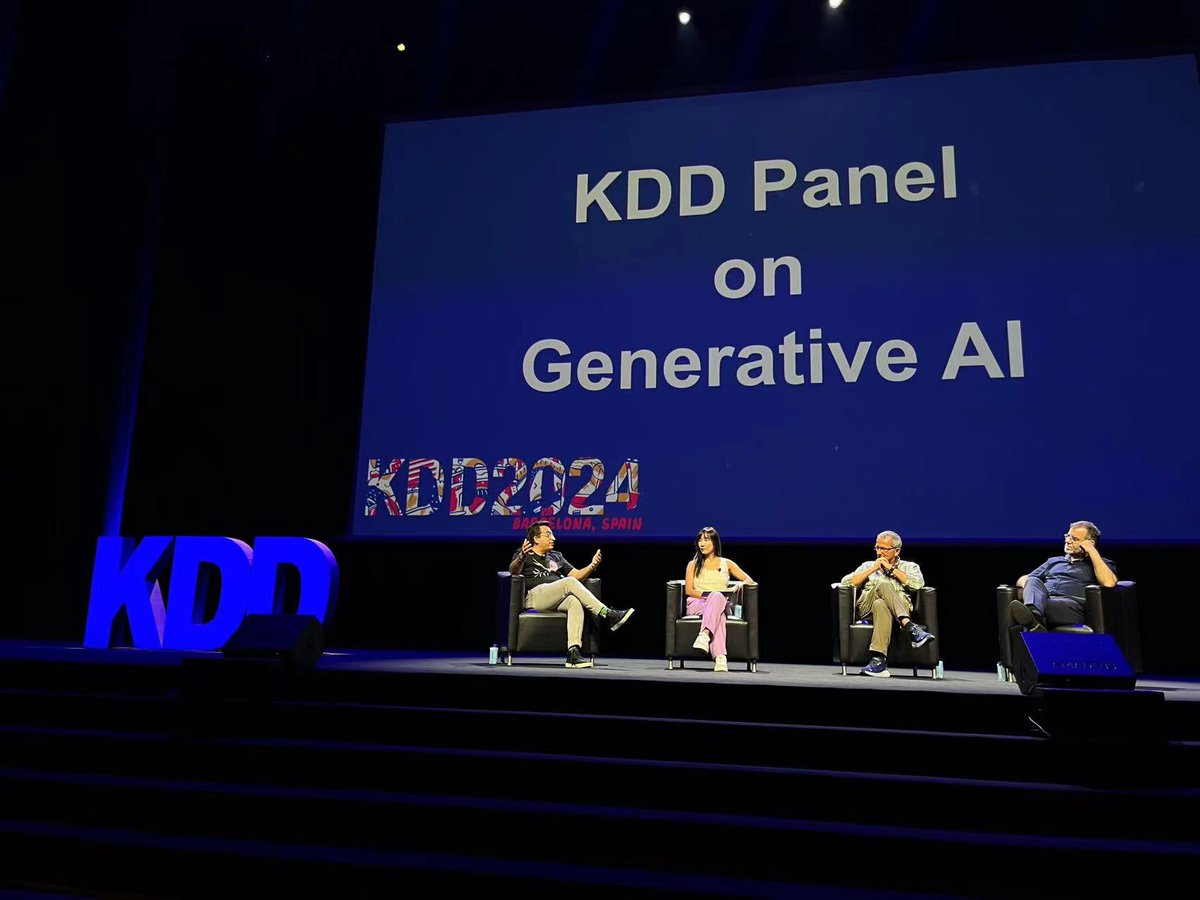 🎉 Congratulations on the Successful Conclusion of #KDD 2024🎉

KDD 2024 has successfully concluded, leaving a lasting impact on the global AI and data science community. This year’s conference brought together leading scholars, industry leaders, and innovators from around the