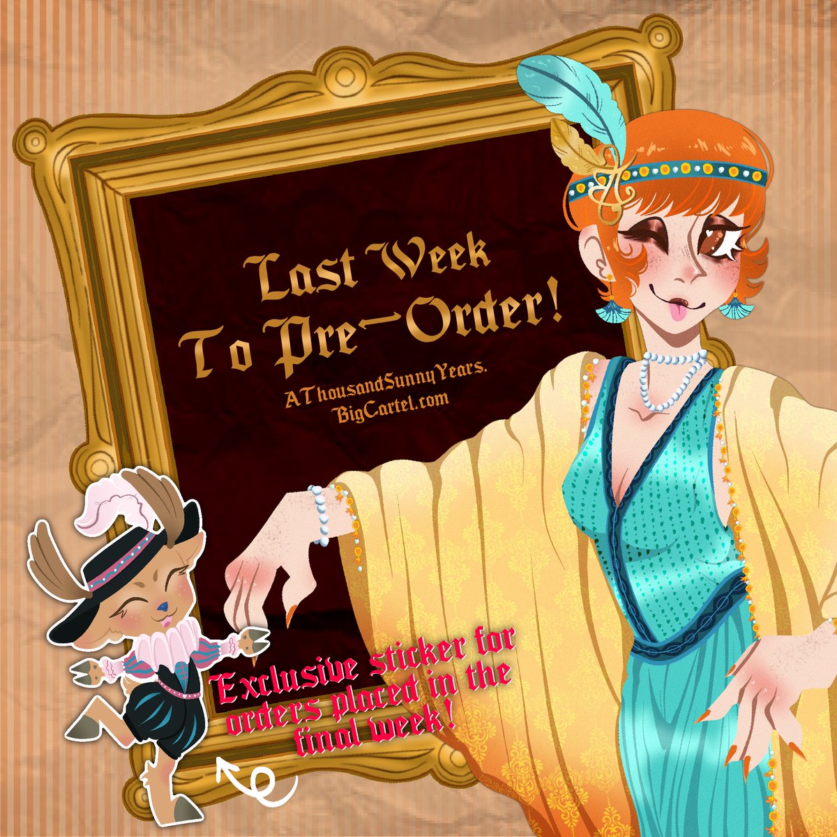 ⛅️ we’re on the last leg of our journey to the past! Just 7 days left to order your copy of A Thousand Sunny Years ~ receive this exclusive Chopper sticker for orders placed in the final stretch!

#OnePiece #OnePieceZine #Zine #AnimeZine