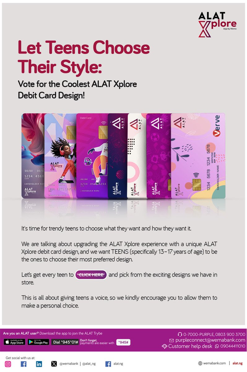 This is cool and innovative 🔥🔥<a href="/wemabank/">Wema Bank</a>
<a href="/alat_ng/">ALAT By Wema Bank</a>